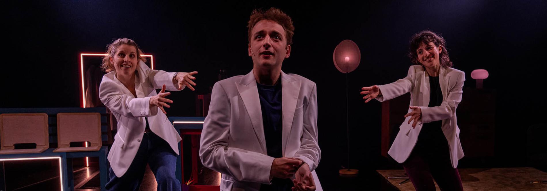 Théâtre - Au diapason - Les comédien·nes sur scène