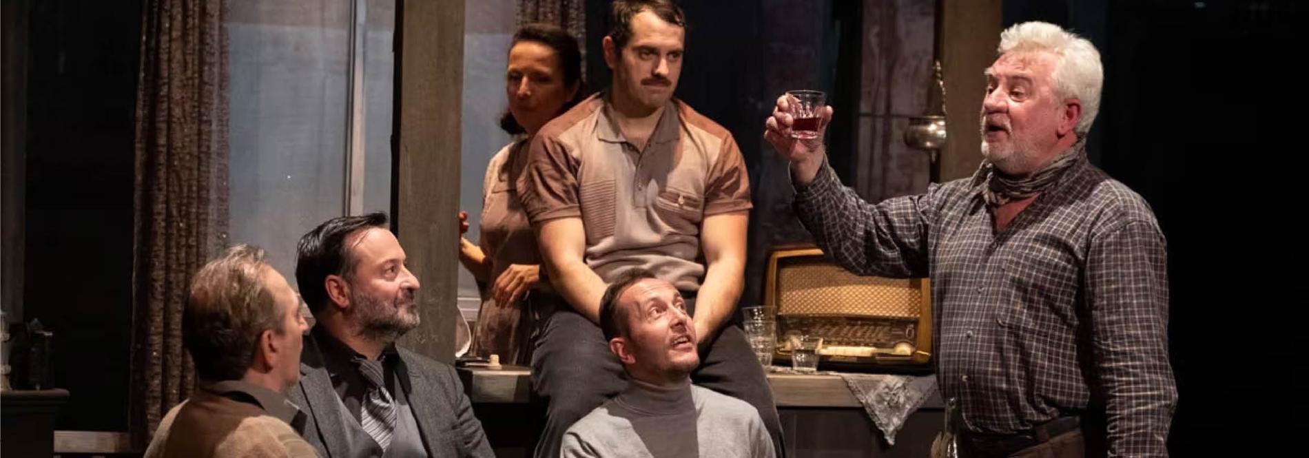 Théâtre - Du charbon dans les veines, les comédiens sur scène