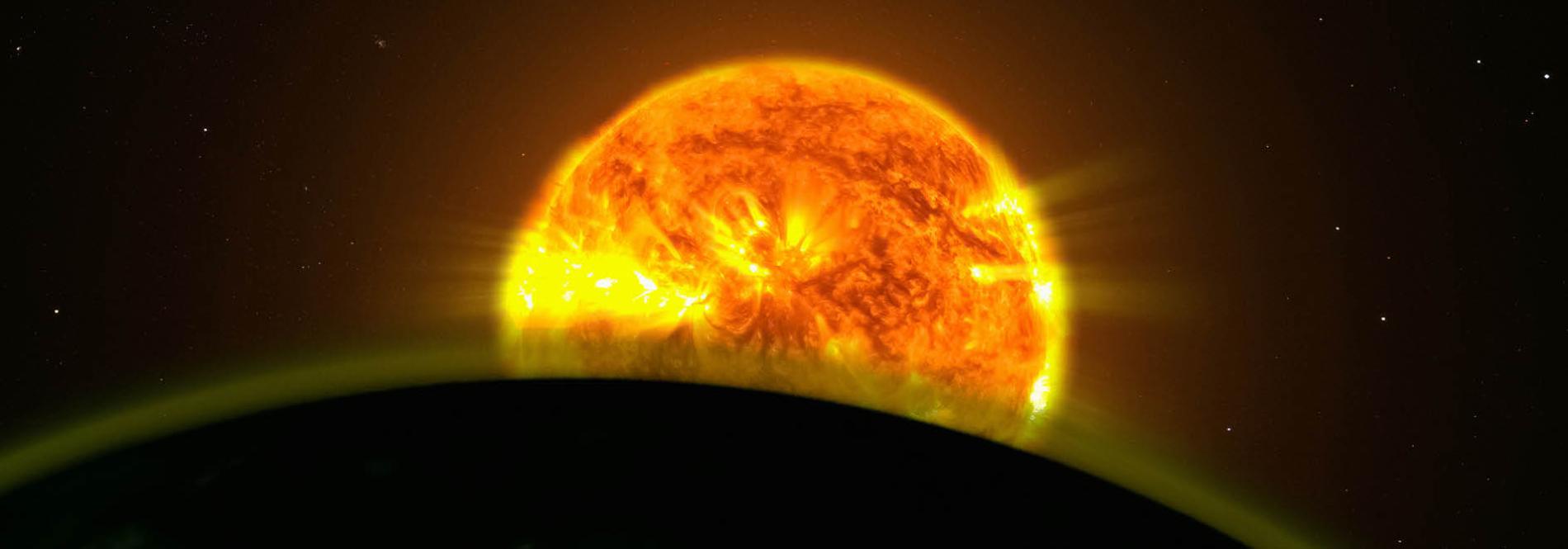 Une image du soleil 