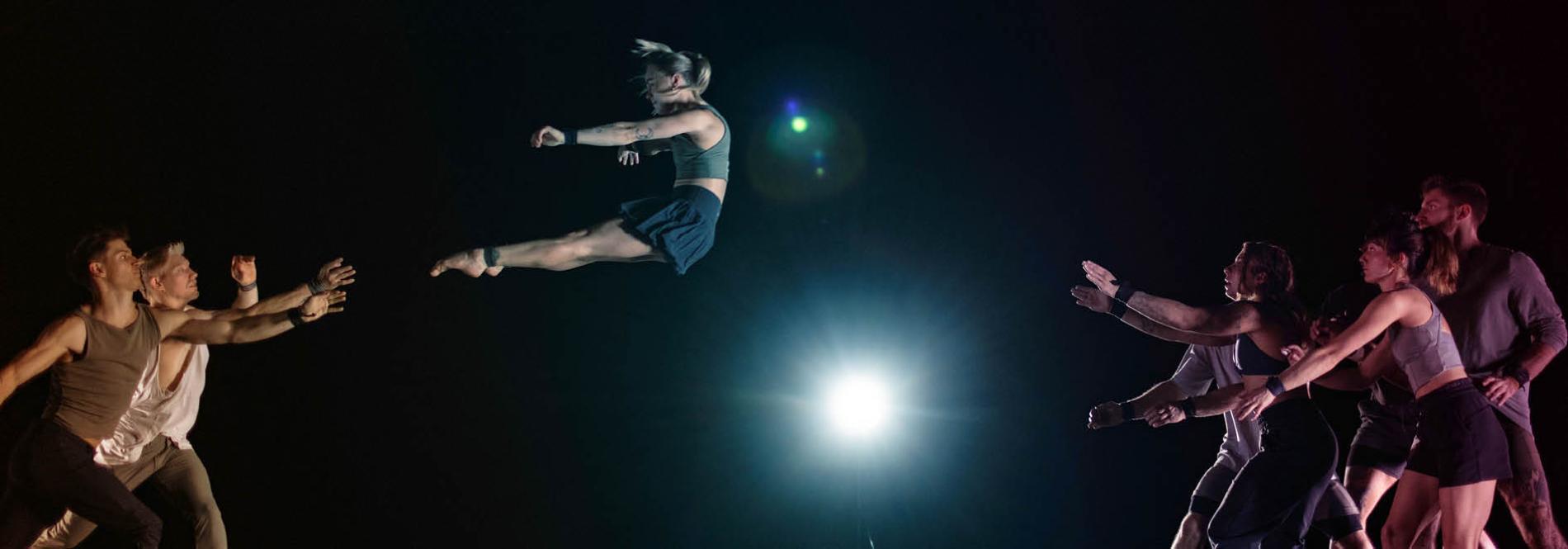Une image des acrobates