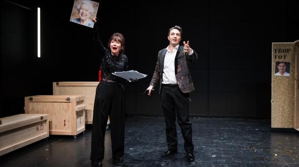 Le dernier spectacle de Robert Sandoz