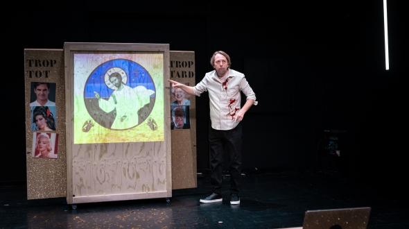 Le dernier spectacle de Robert Sandoz