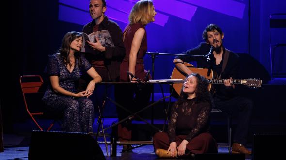 Aliose chante Le Forestier