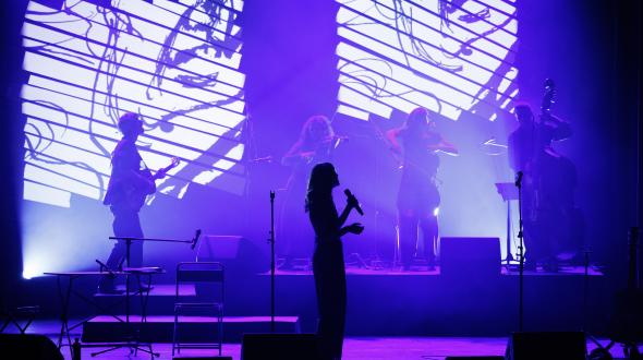 Aliose chante Le Forestier