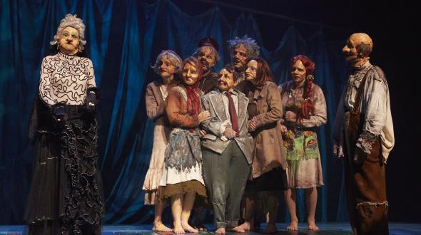Théâtre - Une image de La Visite de la vieille dame - 2015