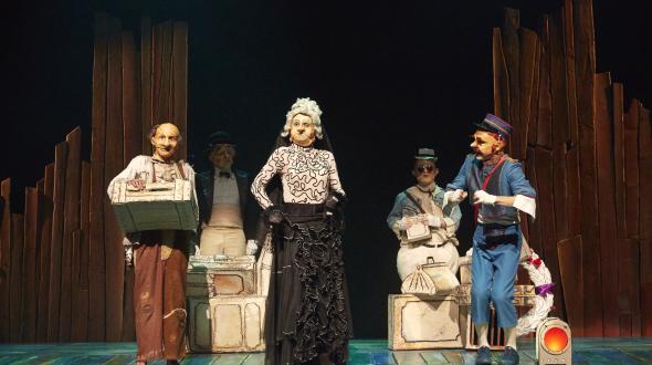 Théâtre - Une image de La Visite de la vieille dame - 2015