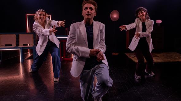 Théâtre - Au diapason - Les comédien·nes sur scène
