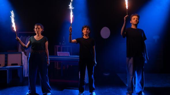 Théâtre - Au diapason - Les comédien·nes sur scène