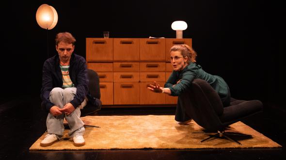 Théâtre - Au diapason - Les comédien·nes sur scène