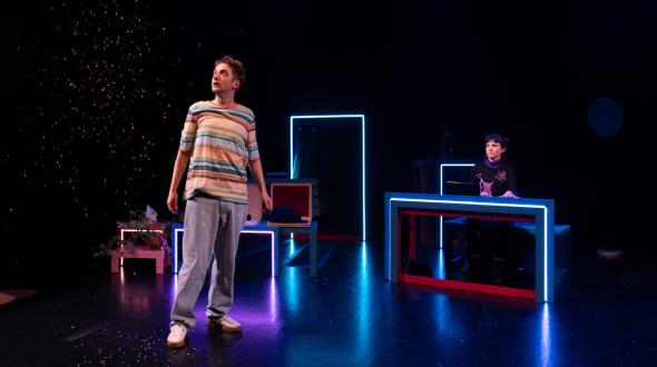 Théâtre - Au diapason - Les comédien·nes sur scène