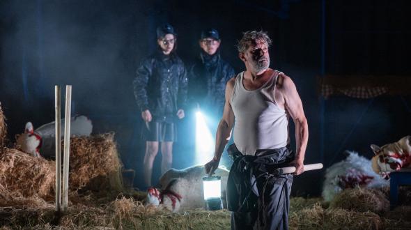 Théâtre - une image des comédiennes sur scène