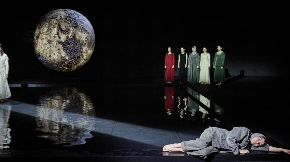 Théâtre - Les messagères - Les comédiennes sur scène