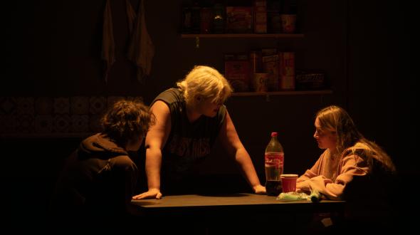 Théâtre - Denali - Les comédien·nes sur scène 