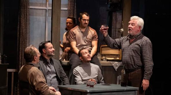 Théâtre - Du charbon dans les veines, les comédiens sur scène