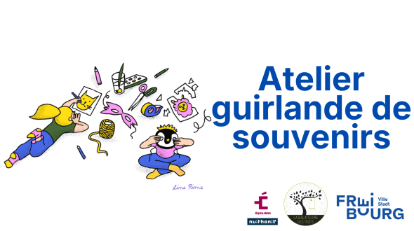Atelier guirlande de souvenirs